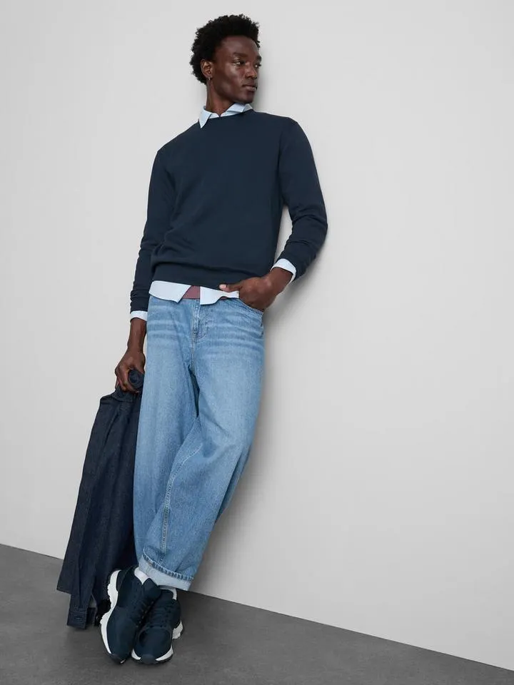 Sweat-shirt à col ras-du-cou