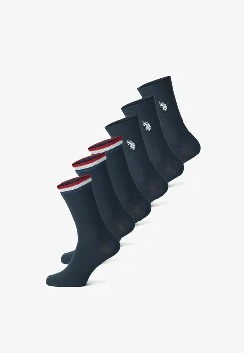 MALTE 6 PACK - Sokker - dark sapphire