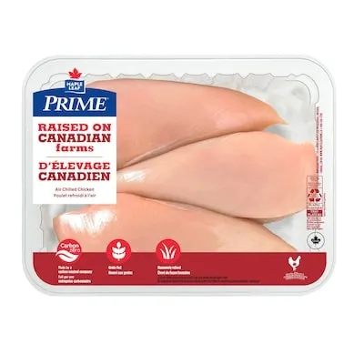 Boneless Skinless Chicken Breasts, Raised on Canadian Farms