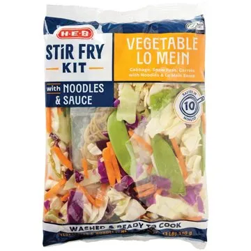 H-E-B Vegetable Stir Fry Kit - Lo Mein, 21 oz