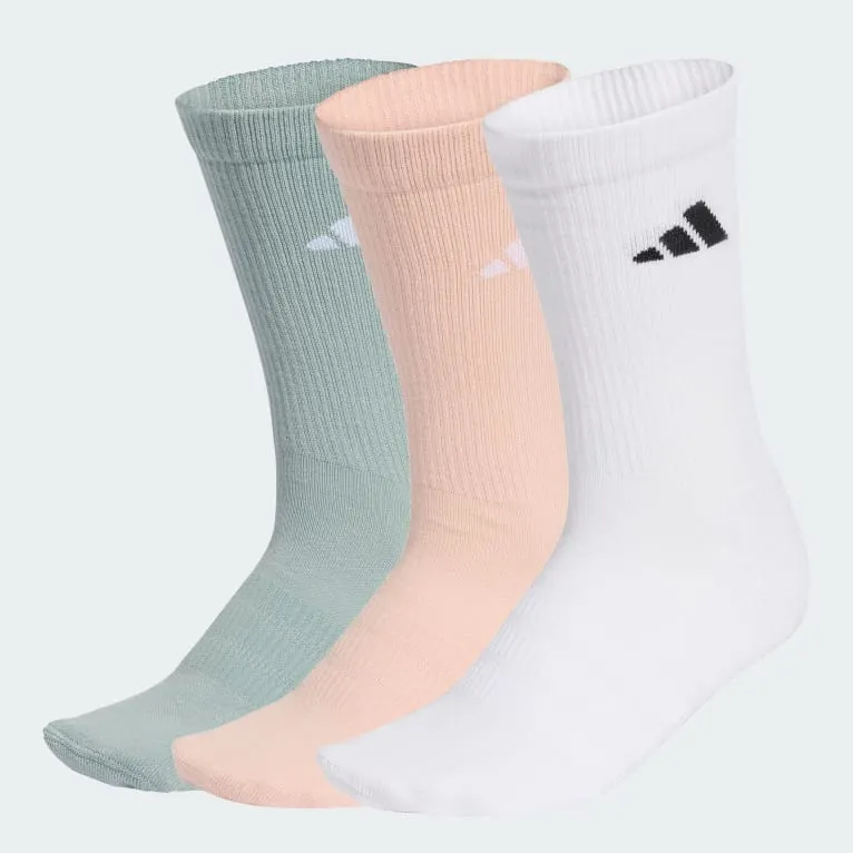 CUSHIONED SPORTSWEAR CREW SOKKER, 3 par