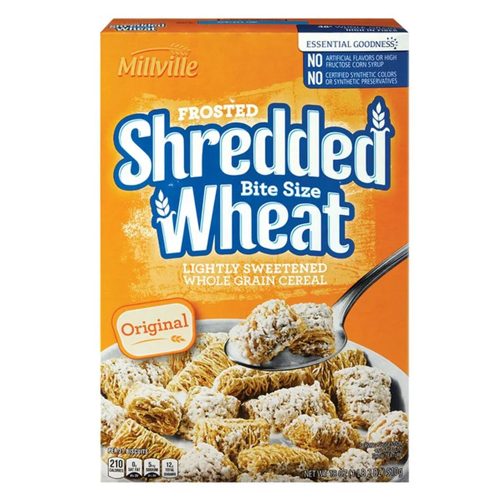 Millville Frosted Shredded Wheat 18oz