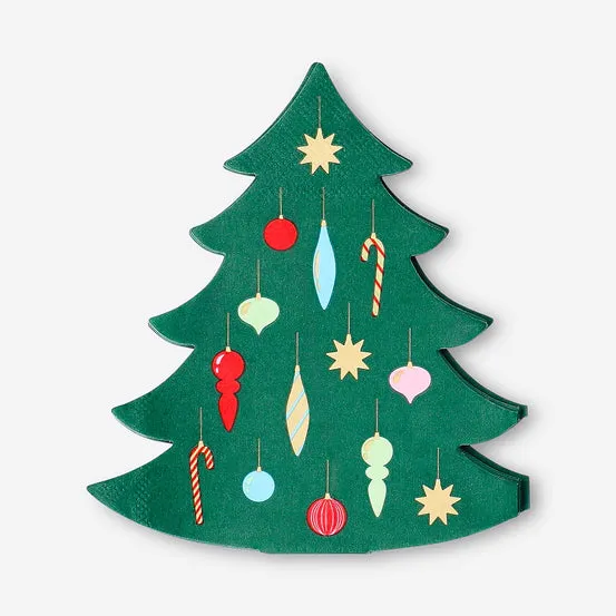 Jul juleservietter - 16 stk