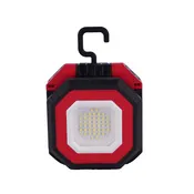 Projecteur de chantier portable rechargeable 1000 lm batterie 4000 mAh IP54 IK07