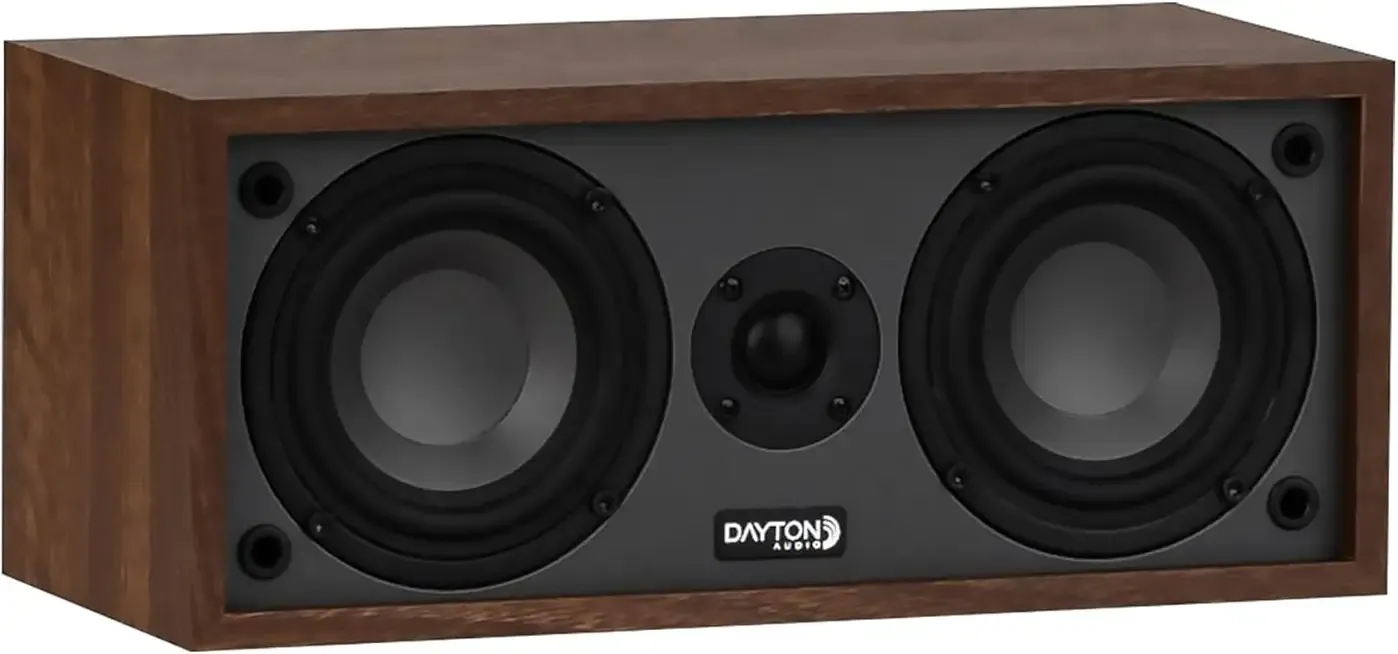 Dayton Audio Classic C40 Center Channel Speaker (Wood Grain)