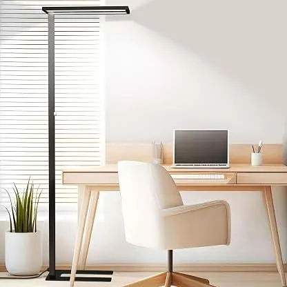 STERREN 76" Led Floor Lamp, 105W Eye-Care Free-Standin…