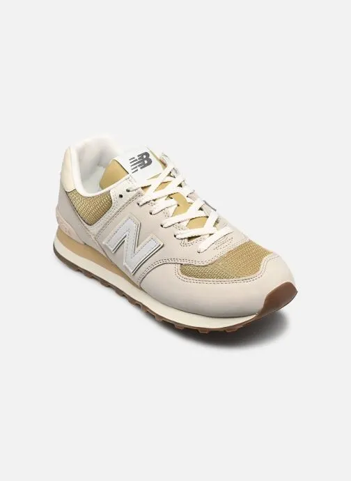 Lage sneakers U574 M heren beige