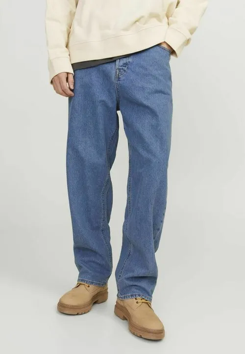 JJIALEX JJORIGINAL - Baggy jeans - blue denim