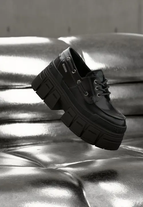 GOSPHER UNISEX - Båtsko - black
