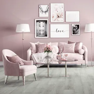 Pavimento SPC effetto legno rovere tortora Sp 4.5 mm passaggio moderato con sottopavimento integrato Nantes 2.208 m²