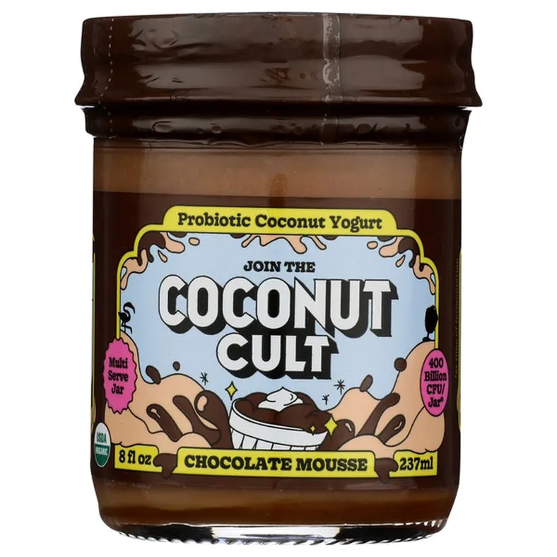 Coconut Cult Probiotic Chocolate Mousse Coconut Yogurt