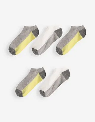 Calze sneakers - Confezione da 5 pezzi