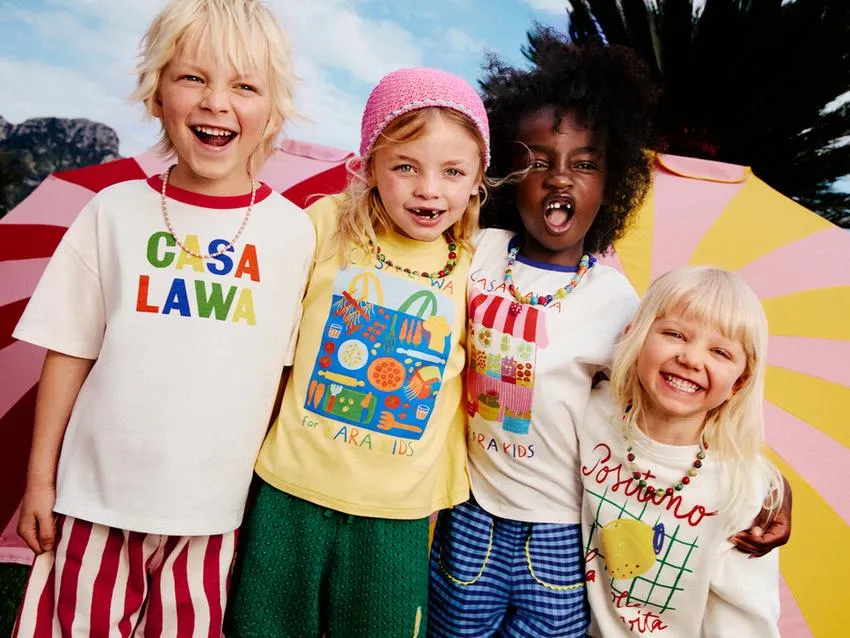 CASA LAWA X ZARA KIDS GRAPHIC T-SHIRT