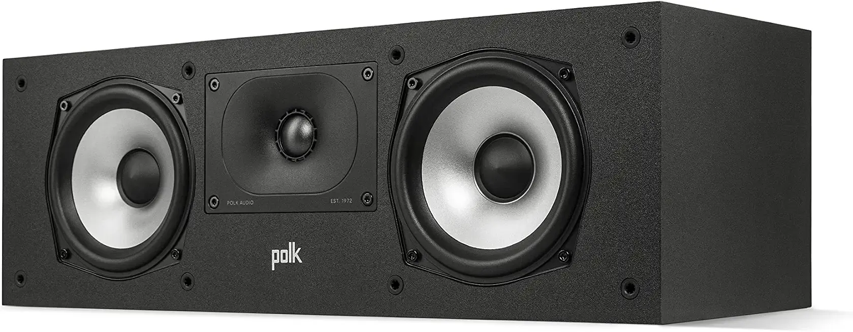 Polk Audio Monitor XT30 Compact Center Channel Speaker (Midnight Black)