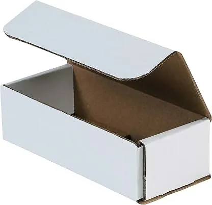 BOX USA Shipping Boxes Small 7"L x 3"W x 2"H 50-Pack - Cor…