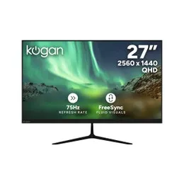 Kogan 27" QHD 75Hz Frameless FreeSync Monitor (2560 x 1440)