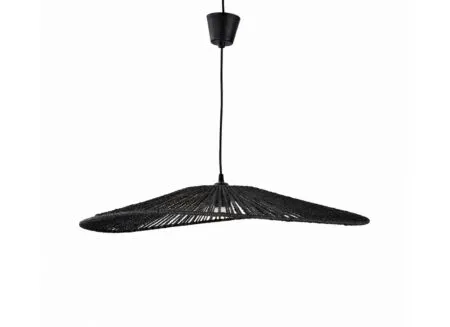 Hanglamp Hymne Ø63cm E27 - papier - zwart