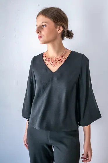 Camisa mangas anchas