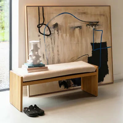 Bankje Polly natural