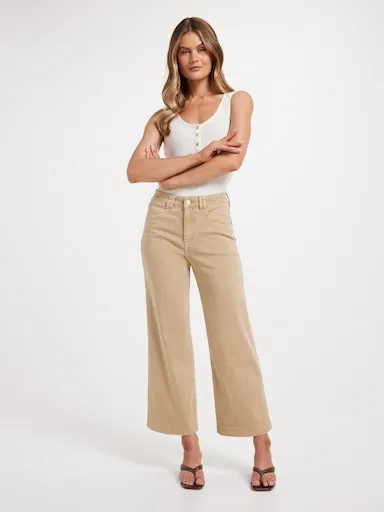 Just Jeans Amaze High Rise Wide Leg Ankle Jean