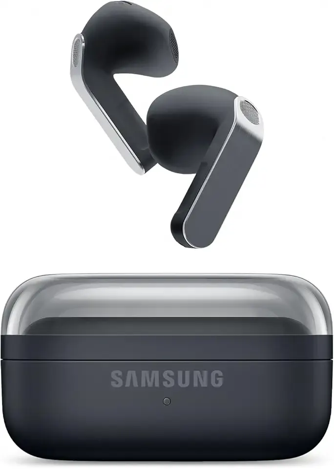 Samsung Galaxy Buds 4 (2026) AI True Wireless Bluetooth Earbuds, Noise Cancelling, Hi-Res Audio, 1-Way Speaker, New Fit, IP54, Live Translation, Black [US Version, 2 Yr Warranty]