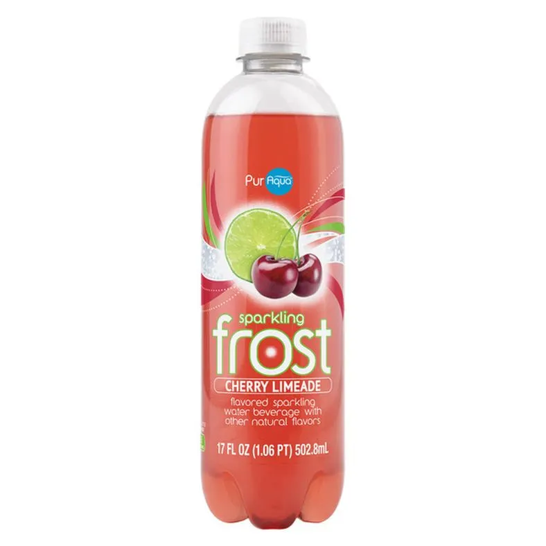 Puraqua Cherry Limeade Sparkling Frost Water
