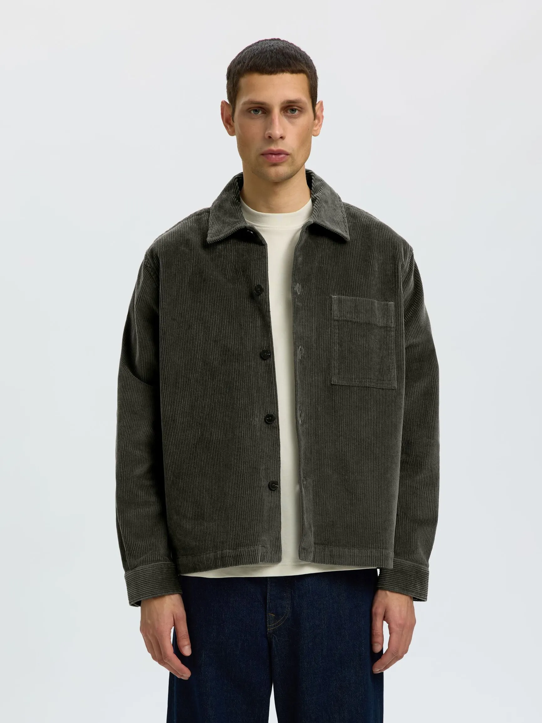 CORDUROY SKJORTE