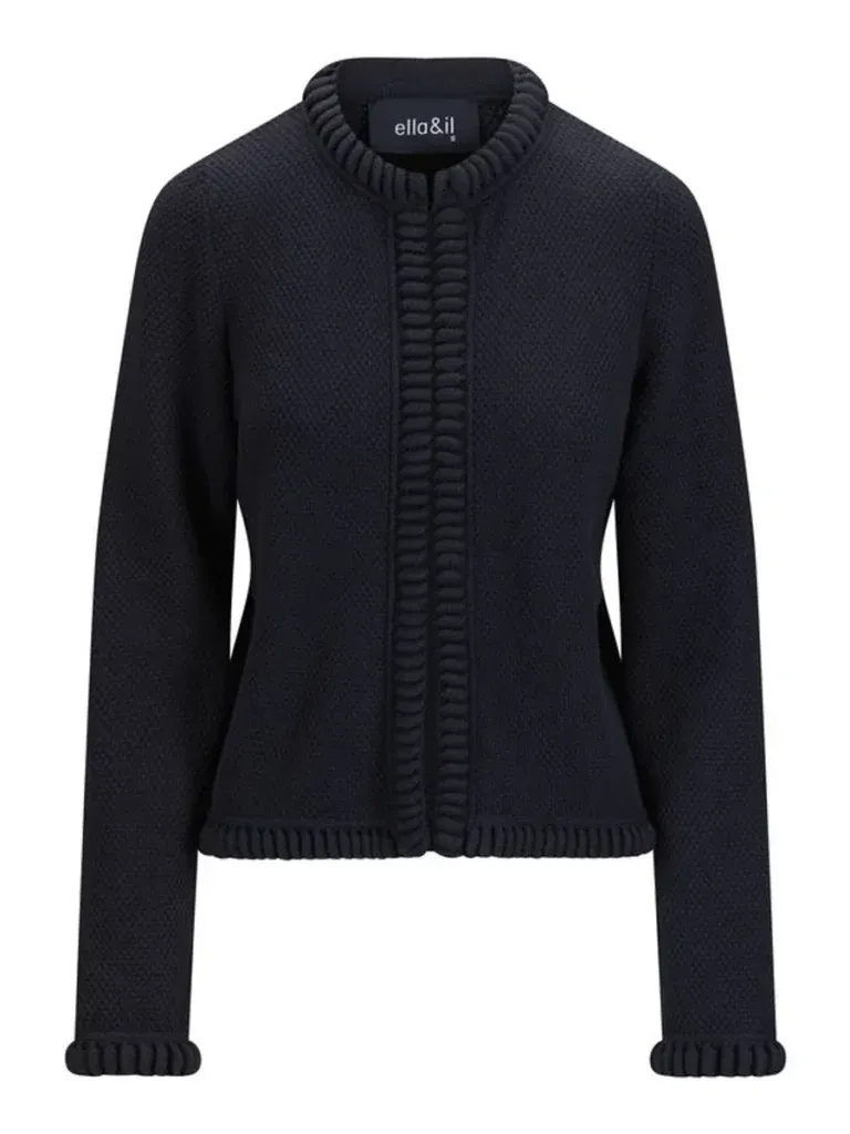 Claire Cotton Cardigan - Marine