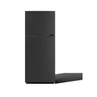 17.6 CuFt Top Freezer Refrigerator in Black