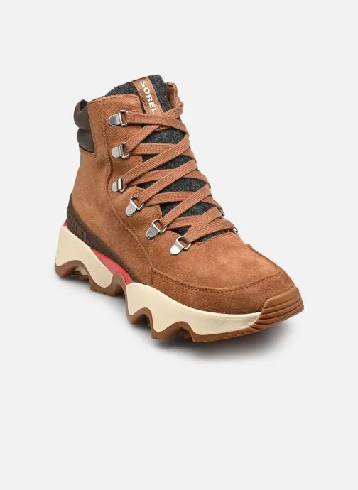 Hoge sneakers KINETIC IMPACT CONQUEST PLUS WATERPROOF dames bruin