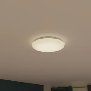 Plafoniera LED New Lilly Ø 35 cm bianco IP21 cct da bianco caldo a bianco freddo con regolazione di temperatura, 3200 lumen INSPIRE