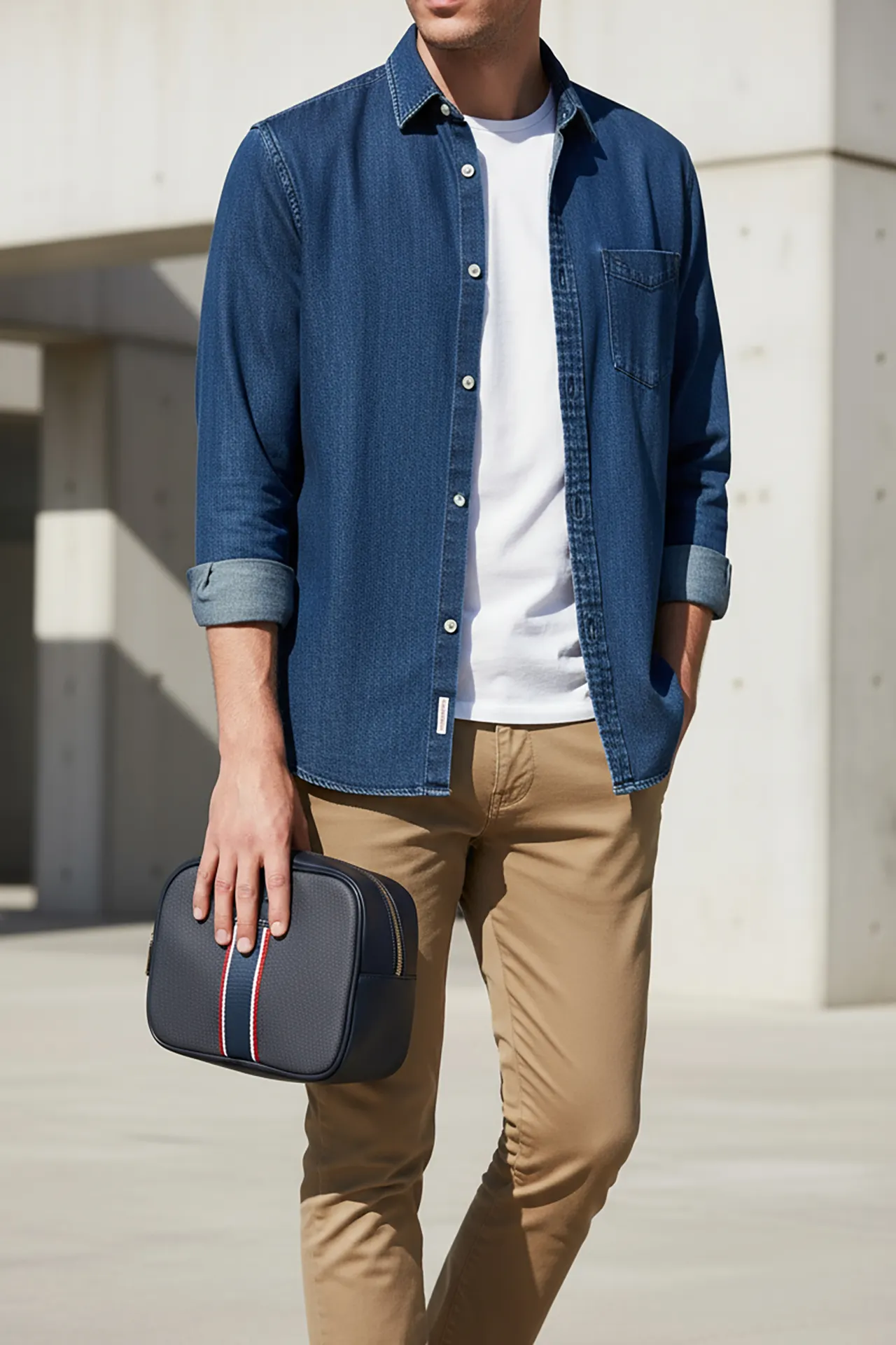 Kosmetický kufřík Tmavomodrá