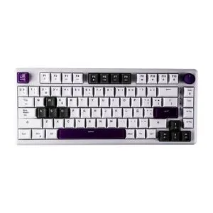 Teclado Inalámbrico 9Z Pro Ghost White
