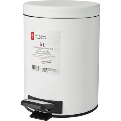 5 L Stainless Steel Step Bin