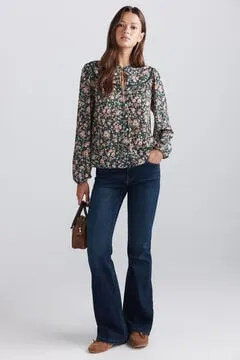 Blusa estampada lace