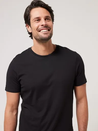 Just Jeans Basic Crew Plain Tee