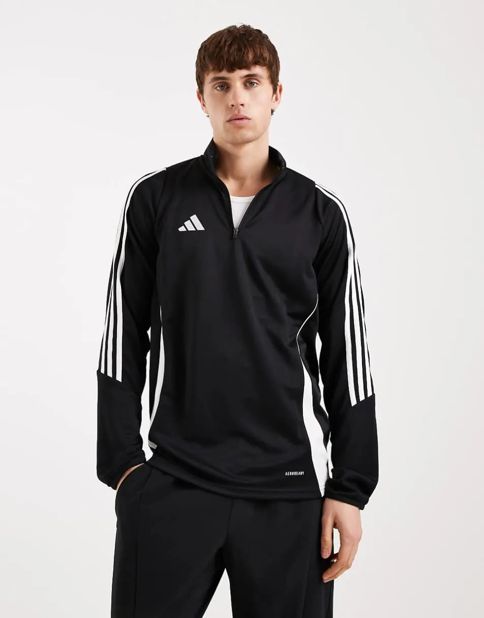 adidas Football Tiro 25 lightweight jacket in black