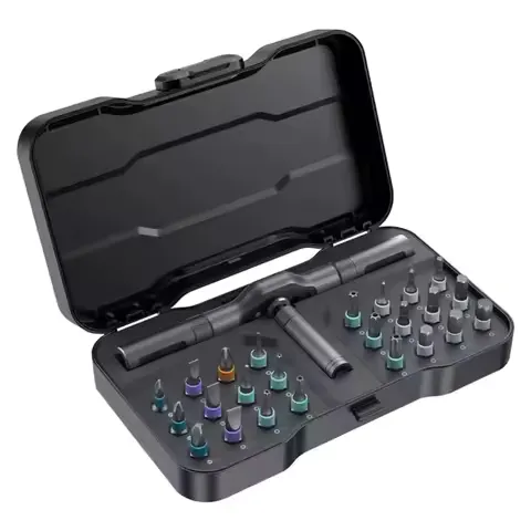 24 In 1 Multi-purpose Ratchet Wrench Screwdriver Set Magnetic Bits Tools Set DIY Household Repair Tool Precision Hand Tools Work