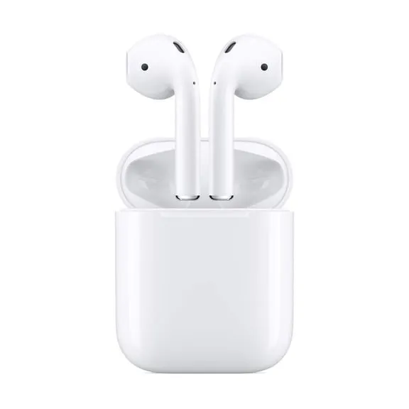 Restored Apple Airpods (2nd Generation) with Charging Case - White (Refurbished)
