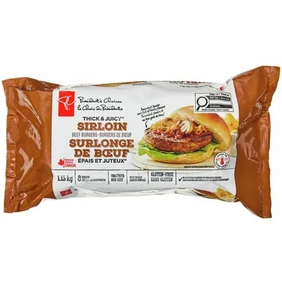 Thick and Juicy™ Sirloin Beef Burgers
