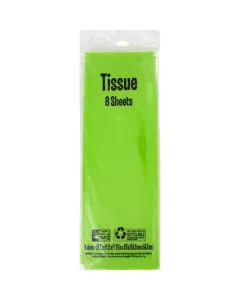 321 Party! Gift Tissue Paper, Green, 8 ct