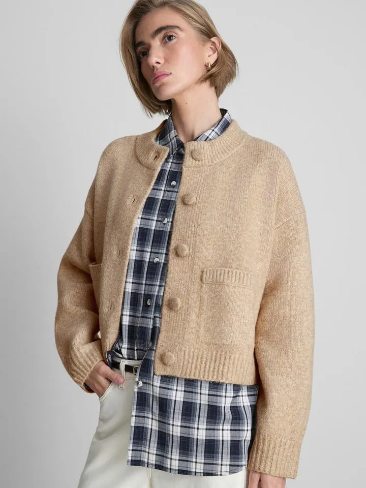 Gilet bomber en tricot