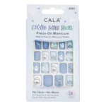 Uñas Postizas Little Miss Nails Puppy Blue CALA X24 Piezas