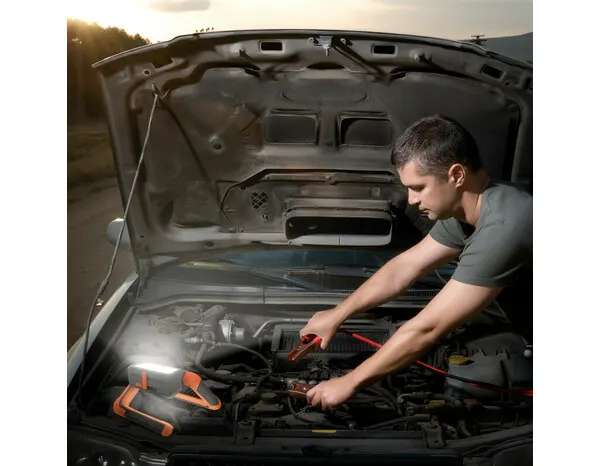 Projecteur pliable noir à panneaux rechargeable - 1100 lumens - Energizer