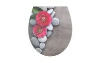 Duroplast WC-Sitz Water Printing Steinblume