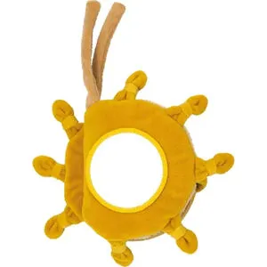 Livre d'éveil en tissu - Felix & Leo soleil - Ocre