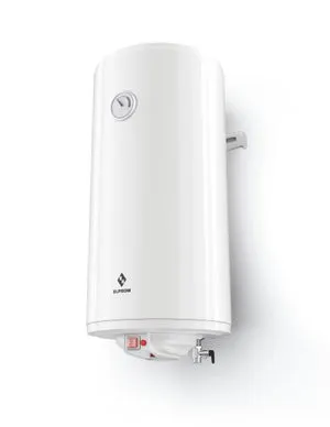 Termo eléctrico Elprom de 150 litros vertical en color blanco