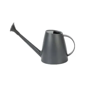 Annaffiatoio con beccuccio lungo,giardinaggio, annaffiatoio, adatto per uso interno ed esterno, adatto per potare piante e giardini, 1,8 l, grigio