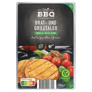 Brat- und Grillkäsetaler, Tomate-Basilikum 280 g