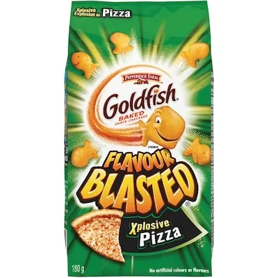 Goldfish Flavour Blasted Xplosive Pizza Flavoured